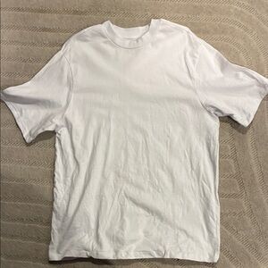 Classic White Crewneck T-Shirt - Men